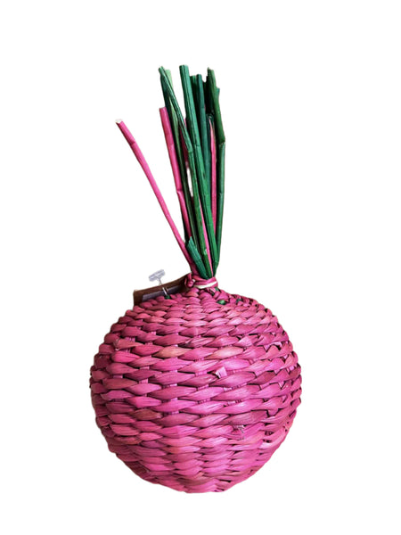 Decorative Weaved Straw Fruit
