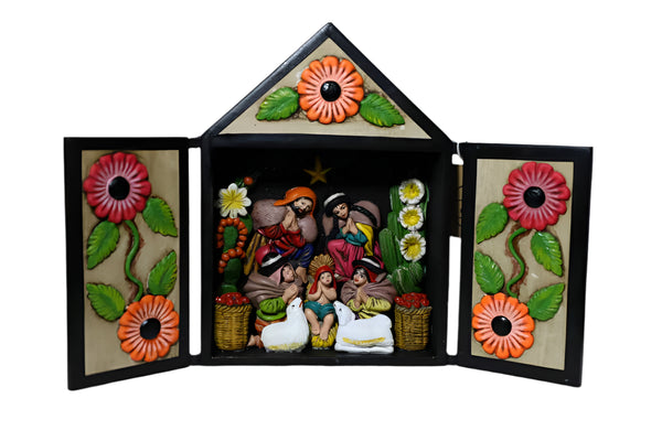 Nativity Scene Retablo