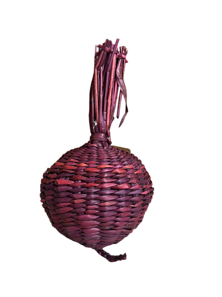Decorative Weaved Straw Fruit