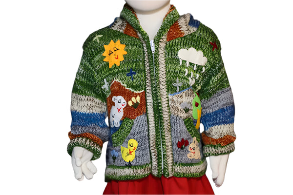 Children's Cardigan, 0-6 Months