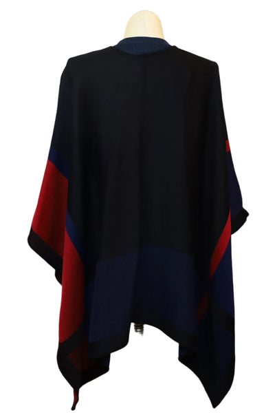 Reversable Baby Alpaca Ruana / Shawl