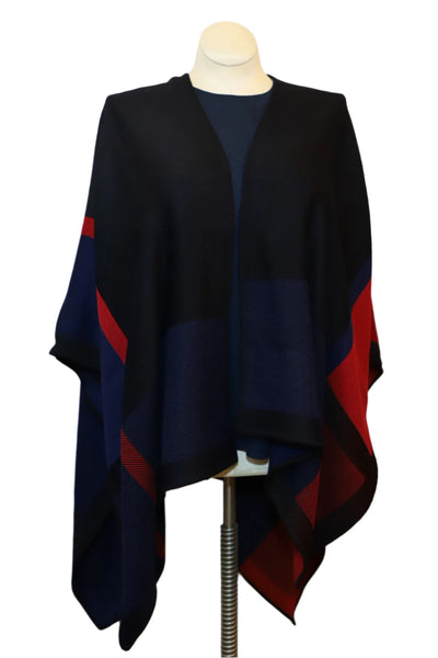 Reversable Baby Alpaca Ruana / Shawl