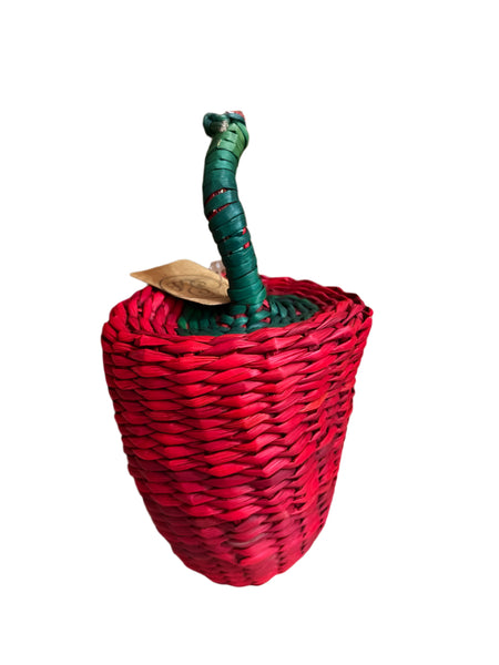 Decorative Weaved Straw Fruit