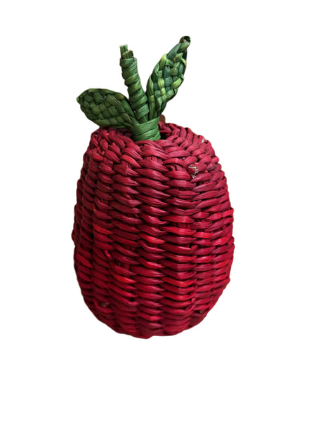 Decorative Weaved Straw Fruit