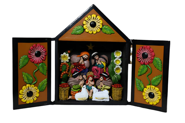 Nativity Scene Retablo