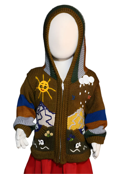 Children's Cardigan, 0-6 Months