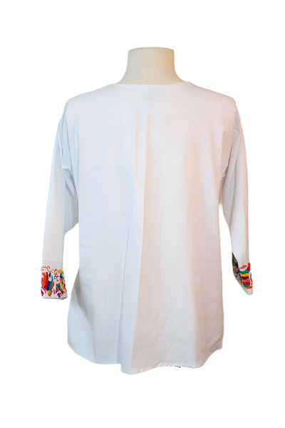 Hand-Embroidered Blouse