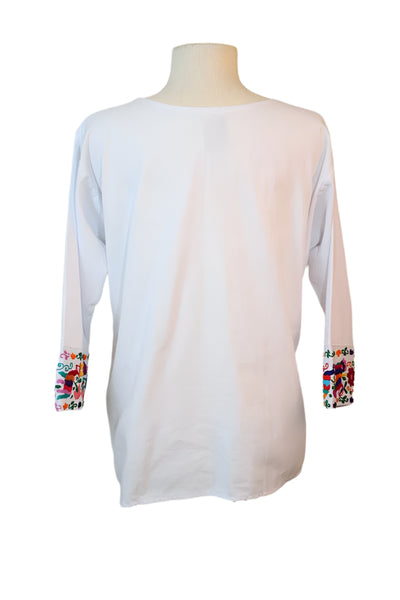 Hand-Embroidered Blouse