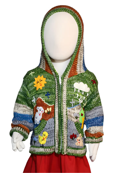 Children's Cardigan, 0-6 Months