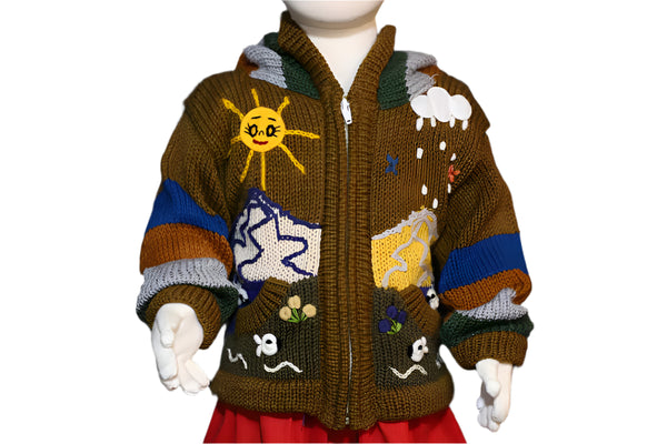 Children's Cardigan, 0-6 Months