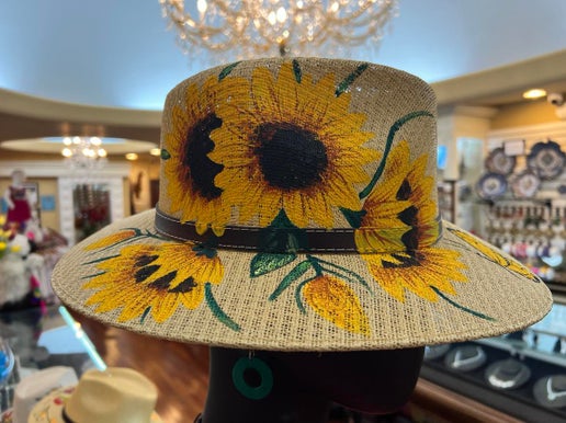 Hand Painted Artisan Hats
