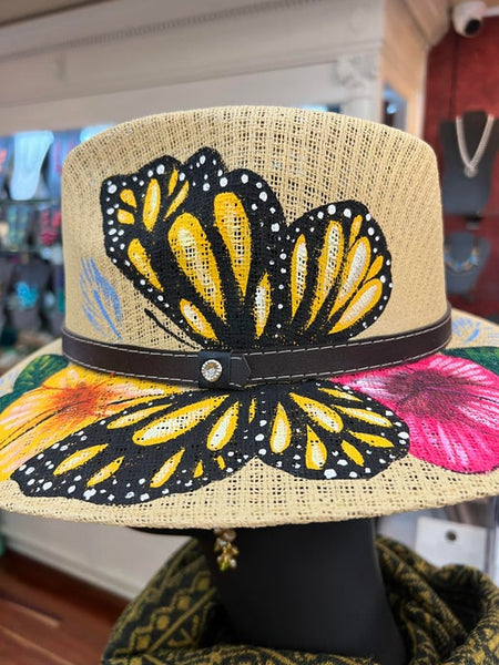 Hand Painted Artisan Hats
