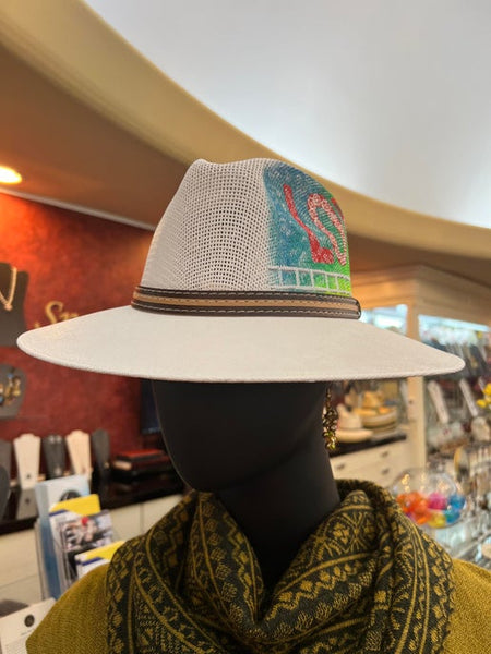 Hand Painted Artisan Hat