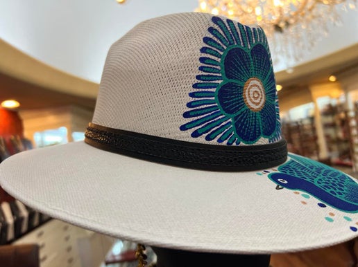 Hand Painted Artisan Hat