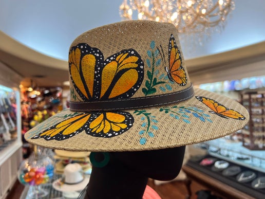 Hand Painted Artisan Hats