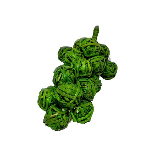 Decorative Weaved Straw Fruit