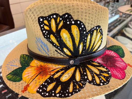 Hand Painted Artisan Hats
