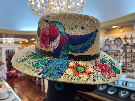 Hand Painted Artisan Hats