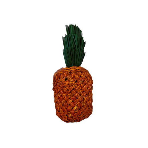 Decorative Weaved Straw Fruit