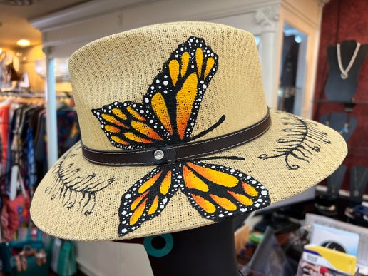Hand Painted Artisan Hats