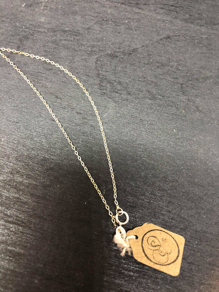 Sterling Silver Inlaid Necklace