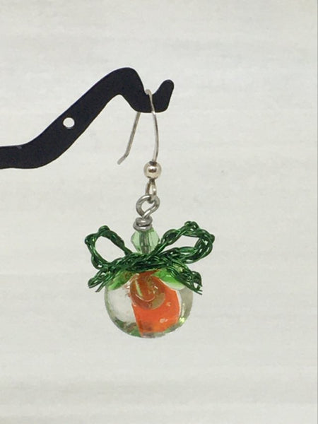 Pumpkin Earrings