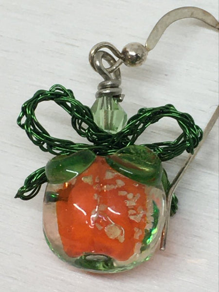 Pumpkin Earrings