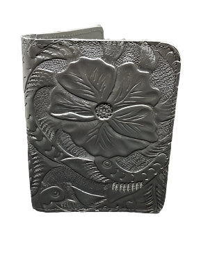 Embossed Leather Passport Wallets