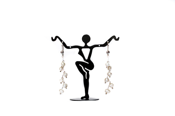 Fresh-Water Pearl Sterling Earrings