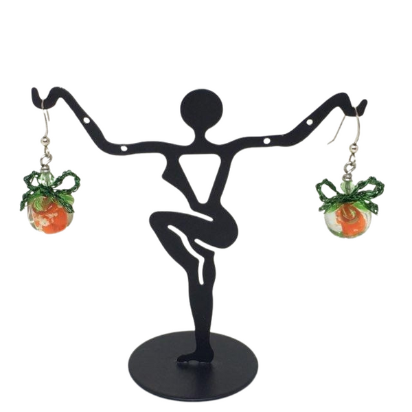 Pumpkin Earrings