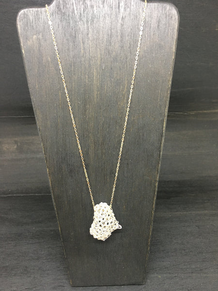 Sterling Silver Heart Pendant Necklace