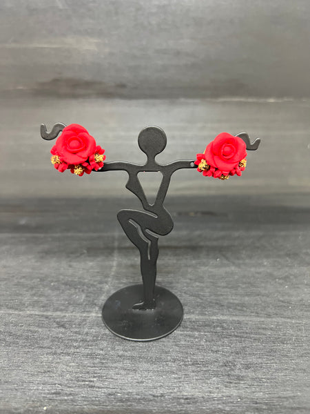 Polymer Clay Necklace & Earring Set