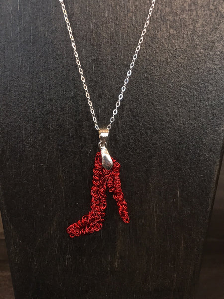 Stiletto Necklace Earring Set