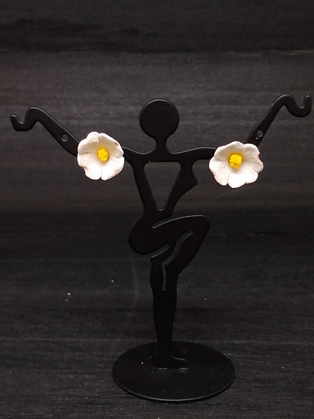 Polymer Clay Cardinal Necklace & Earring Set