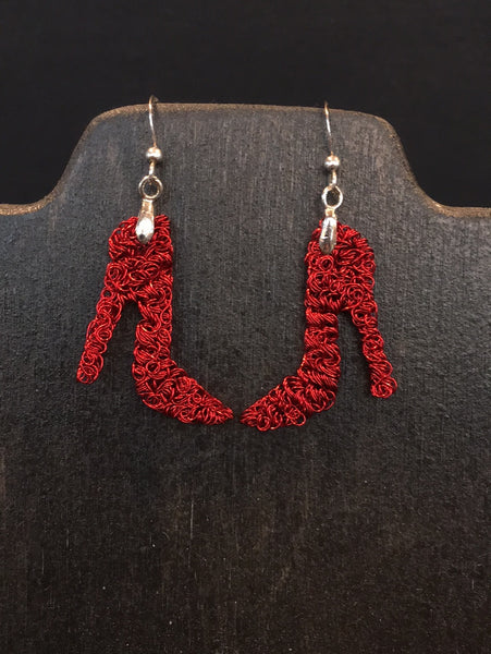 Stiletto Necklace Earring Set