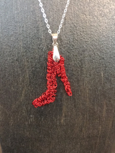 Stiletto Necklace Earring Set