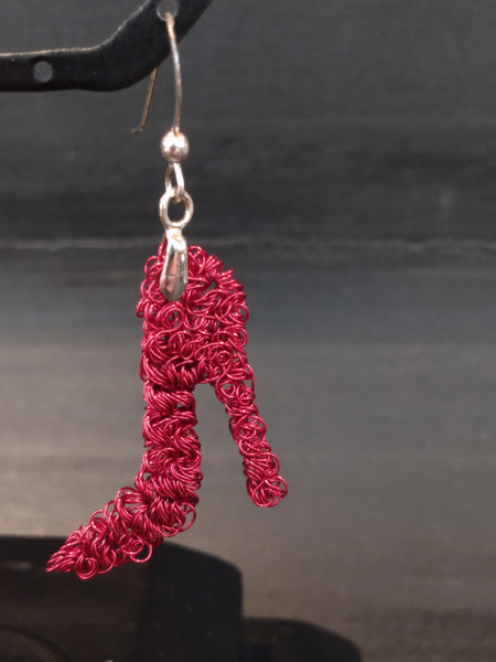 Red Shoe Earrings, Inspired by Craddock Terry Hotel