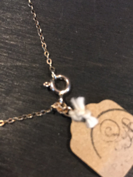 Sterling Silver Inlaid Necklace