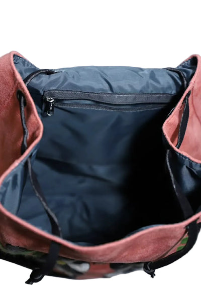 Ayacucho Faux Suede Backpack
