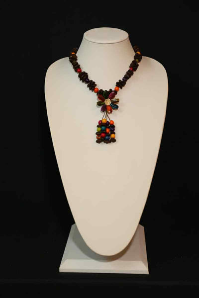 Organic Coffee, Watermelon Seed, Tagua Necklace