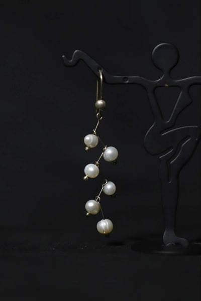 Fresh-Water Pearl Sterling Earrings