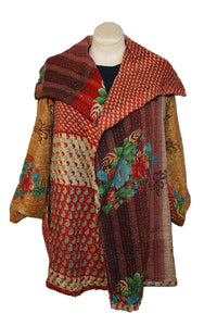Khanta Quilt Reversable Coat