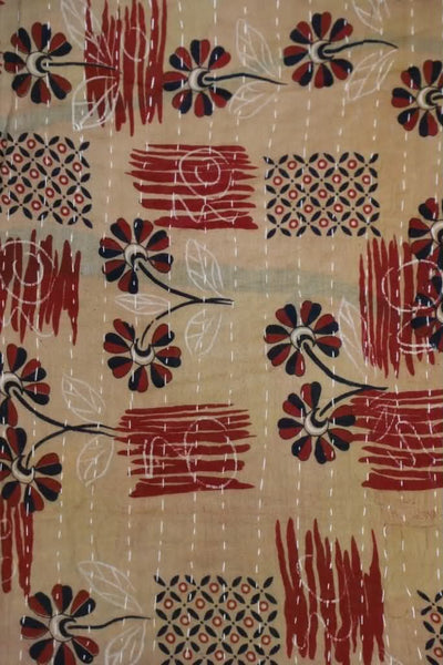 Reversable Khanta Quilt Throw