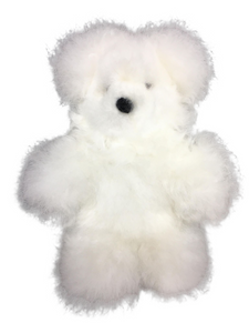 Alpaca Fur Teddy Bear Key Chain