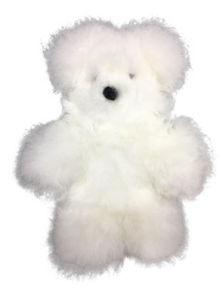 Alpaca Fur Teddy Bear Key Chain
