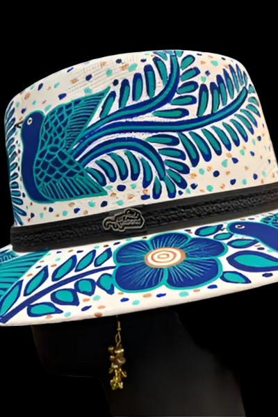 Hand Painted Artisan Hat