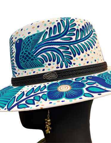 Hand Painted Artisan Hat