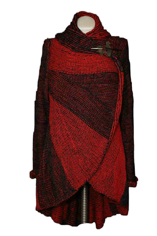 Ica Alpaca Blend Round Coat