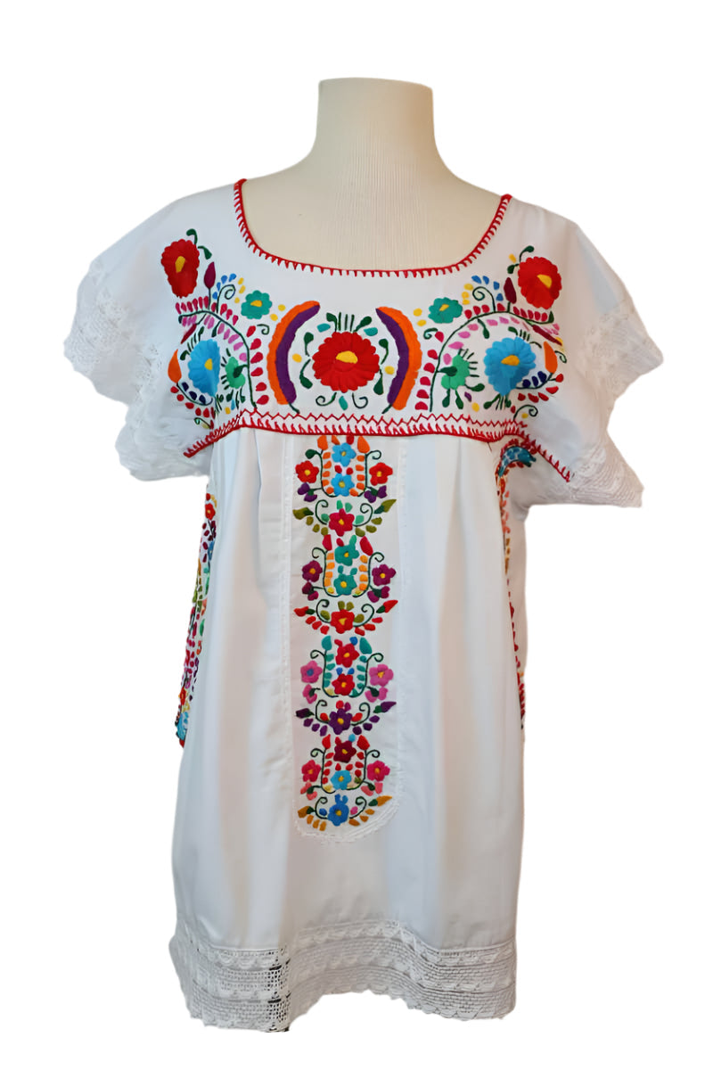 Hand-Embroidered Blouse