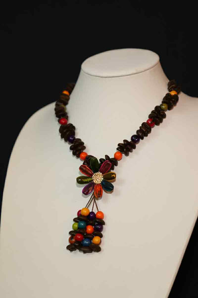 Organic Coffee, Watermelon Seed, Tagua Necklace